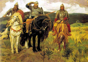 Три богатыря (Виктор Васнецов, 1898 г.)