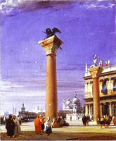 Колонна Св.Марка в Венеции (Р. Боннингтон)