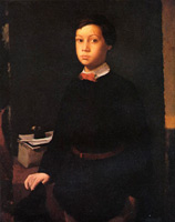 Портрет Рене Дега (Э. Дега, 1855 г.)