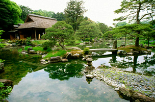 Императорский сад Виллы Катсуро (Киото)