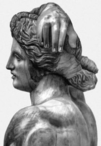 Пракситель. Статуя Аполлона Ликейского (Фрагмент. Музей Агоры. Афины)