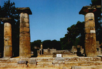 Храм Геры в Олимпе. VI в. до н.э.