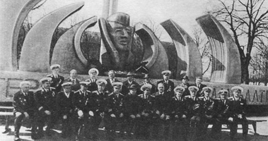 Ветераны ДКБФ на открытии монумента Славы героям в Калининграде