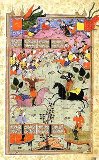 Иллюстрация к Шахнаме (Мухаммад Ширази)
