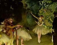 Репетиция балета (Э. Дега, 1875 г.)