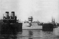 Исключенное судно 4 (бывшая Чесма) в гавани Севастополя, август 1912