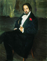 Иван Яковлевич Билибин (Борис Кустодиев, 1901 г.)