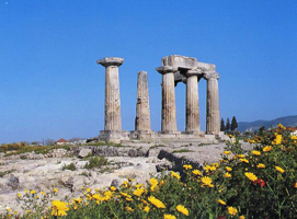 Храм Аполлона, Коринф (ок 550 г. до н.э.)