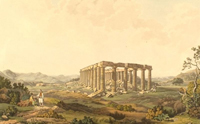 Храм Аполлона Эпикурейского (Эдвард Додвелл, Лондон, 1821 г.)