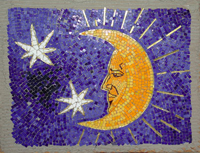 Луна (мозаичное панно)