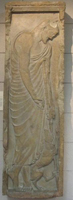 Алксенор Наксоский. Надгробие мужчины из Орхомен. Мрамор. Национальный музей, Афины