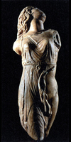 Скопас. Менада. Середина IV в. до н.э. Римская копия с греческого оригинала. Дрезден. Альбертинум